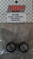 RS-128S RevoSlot Viper/Supra Rear wheels & sponge tires x 2